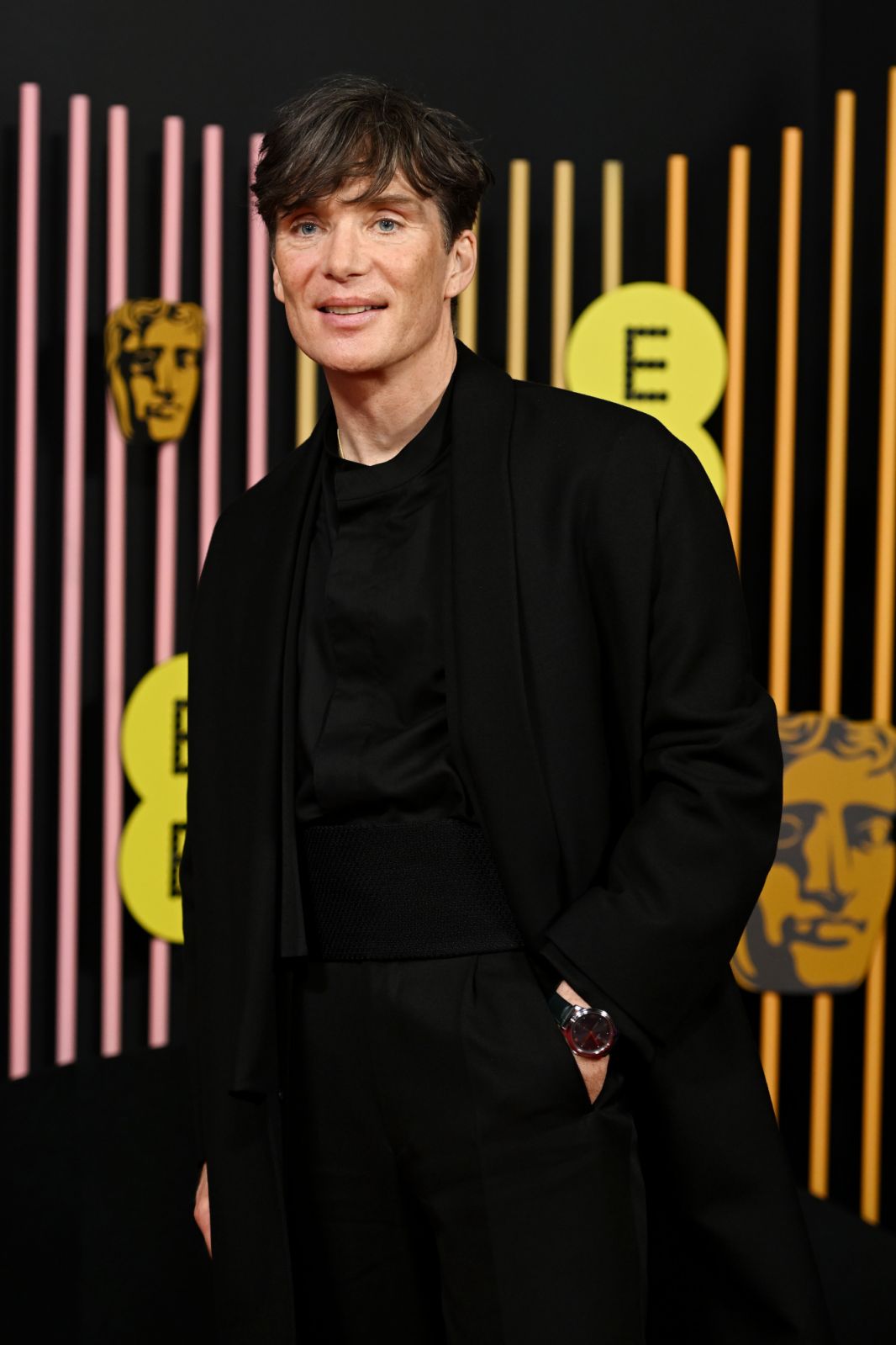 LONDON, ENGLAND - FEBRUARY 18: Cillian Murphy attends the EE BAFTA Film Awards 2024 at The Royal Festival Hall on February 18, 2024 in London, England. (Photo by Kate Green/BAFTA/Getty Images for BAFTA)