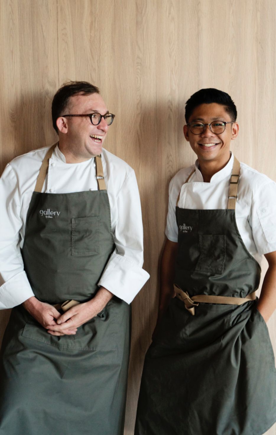 Chefs Chele González and Carlos Villaflor