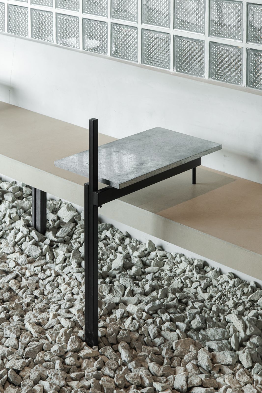Concrete and stones complement sleek steel and glass details (Photo: David Yeow)