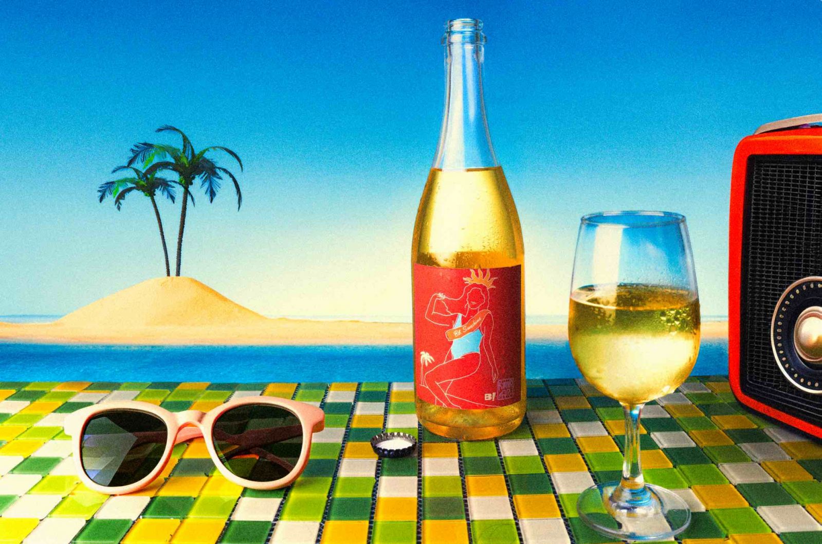 Juego De Colcha Brilliant Sunshine Rosas En Beige, Juego De 3 Piezas