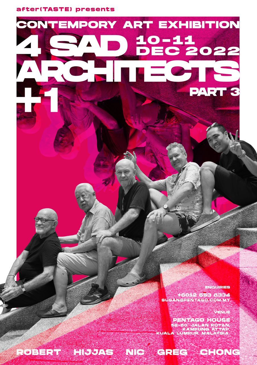 A poster of the art exhibition