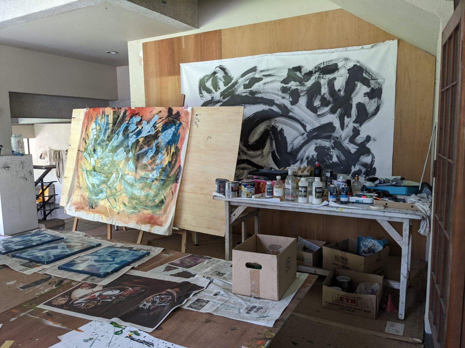 Hijjas Kasturi's studio