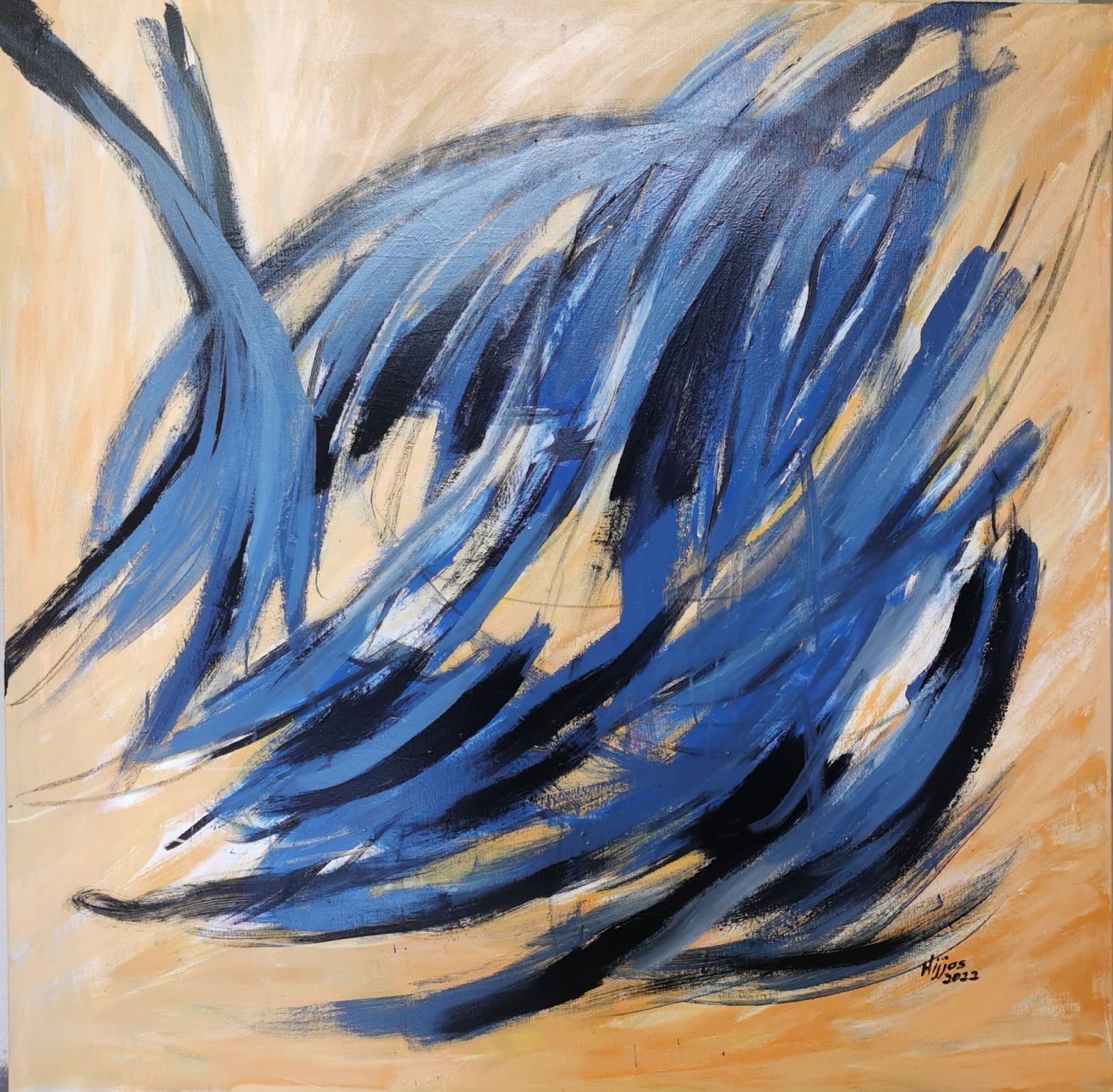 Powerful brushstrokes