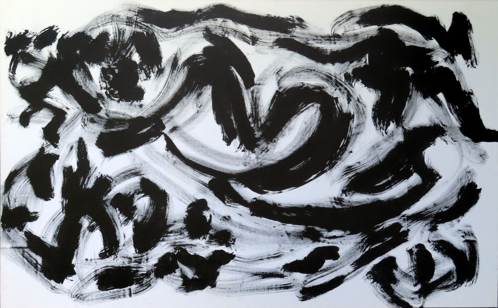 Large scale paintings in Hijjas latest exhibition
