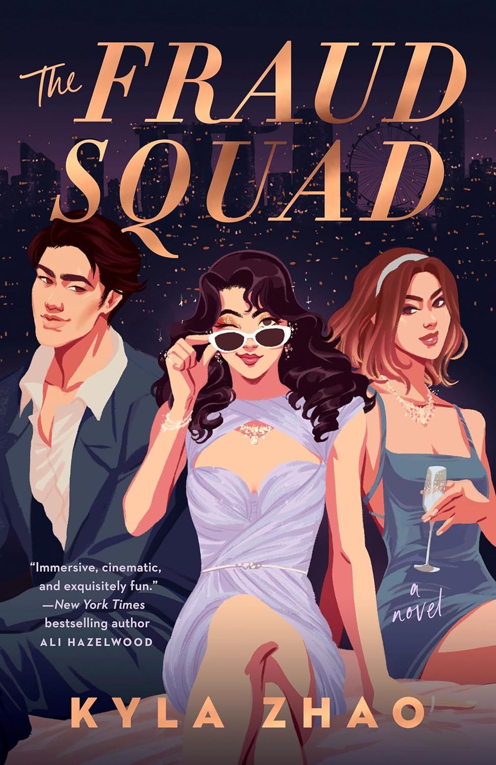 The Fraud Squad is Zhao’s debut novel about working-class woman who infiltrates Singapore’s high society to fulfil her dreams