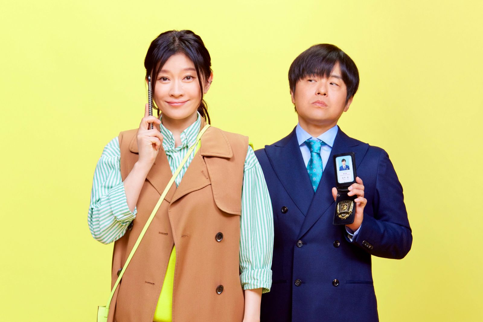 篠原涼子與笨蛋節奏將主演富士電視台新劇《Yips》。(Photo: Yips官方X @yips_fujitv)