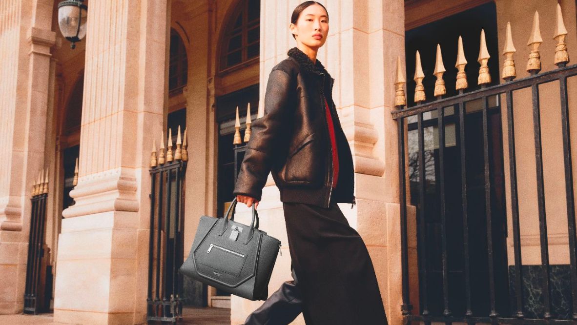 ST Dupont reintroduces feminine glamour to the house with a series of newly launched handbags (Photo: courtesy of ST Dupont)