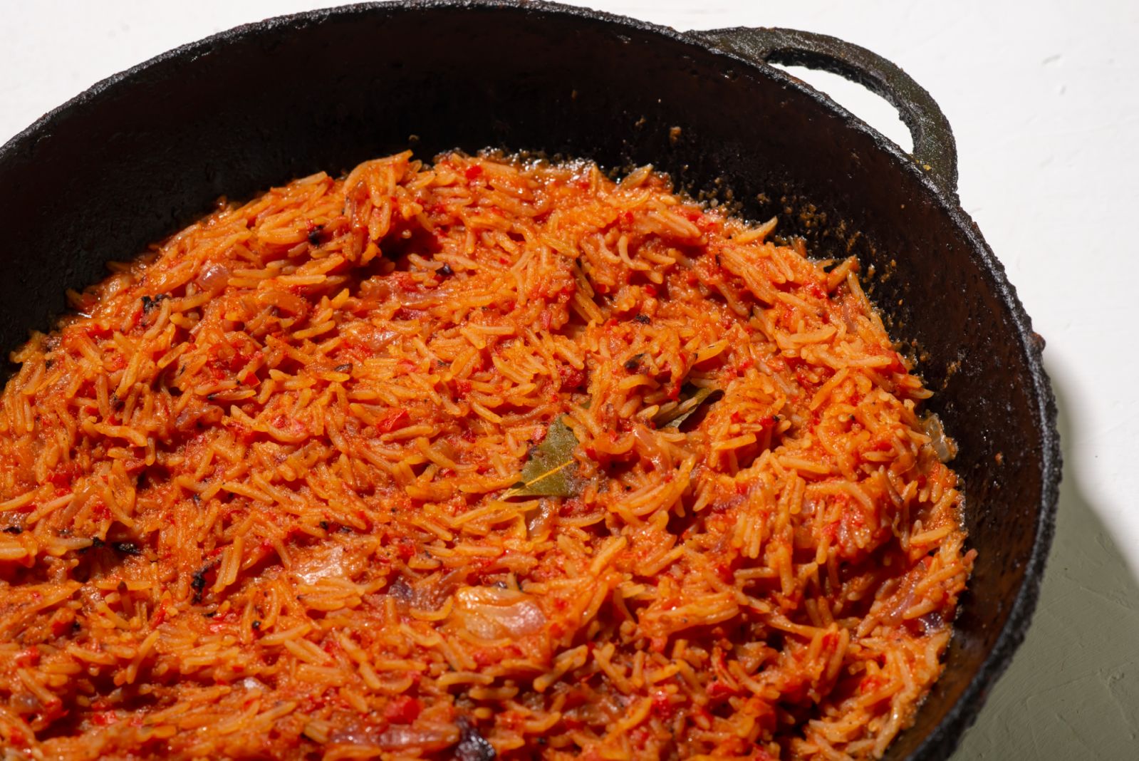 Jollof rice served in a skillet (Photo: Getty Images)