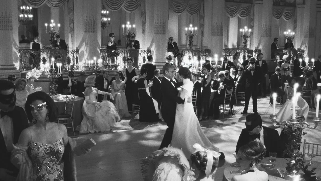 The scene was shot in The Plaza's Grand Ballroom where the Black and White Ball was held in 1966 (Photo: Courtesy of FX)