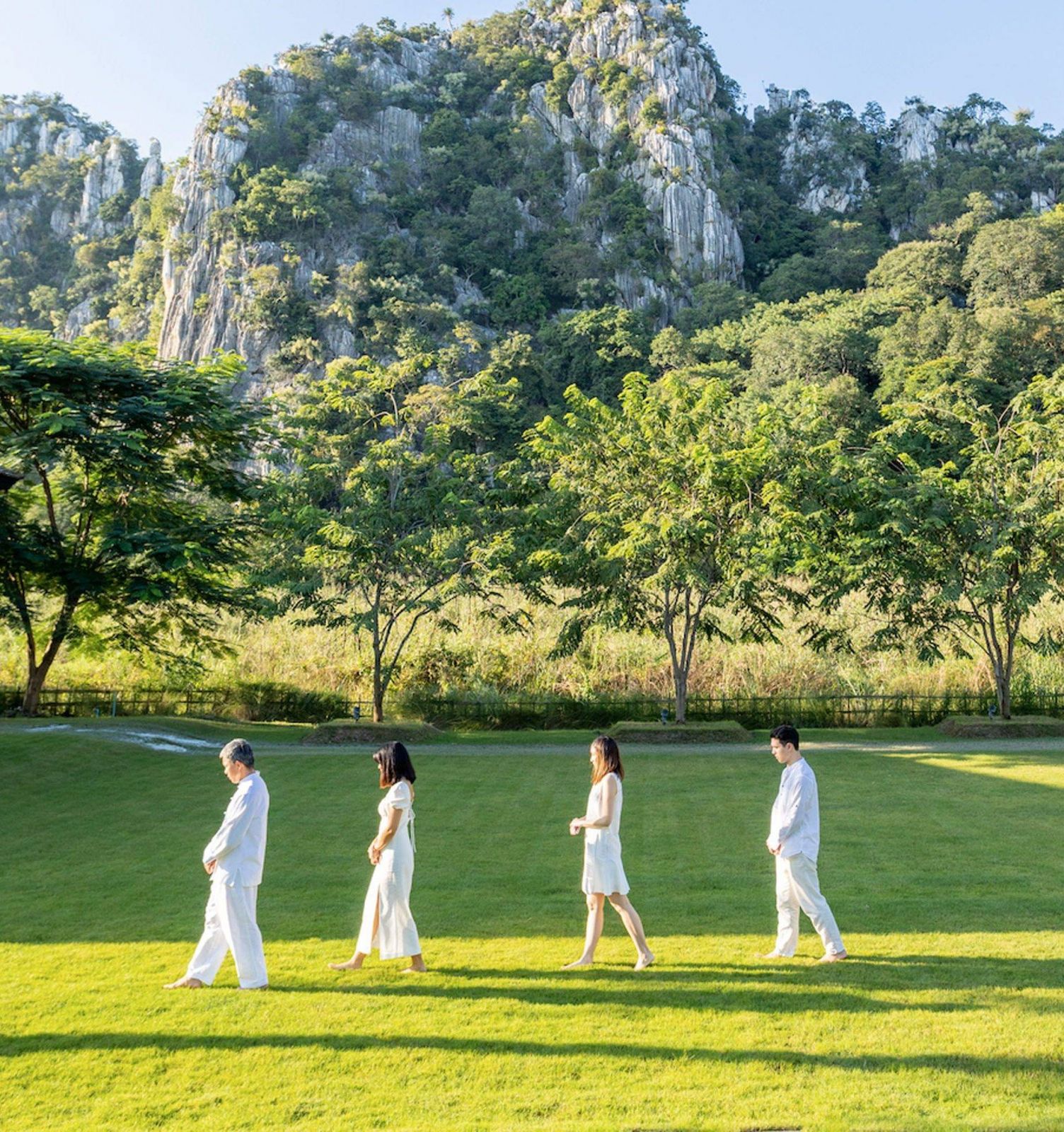mindful walk at the soul resort