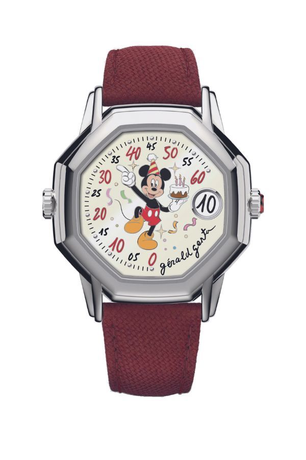 A re-creation of the famous Gérald Genta Mickey Mouse watch