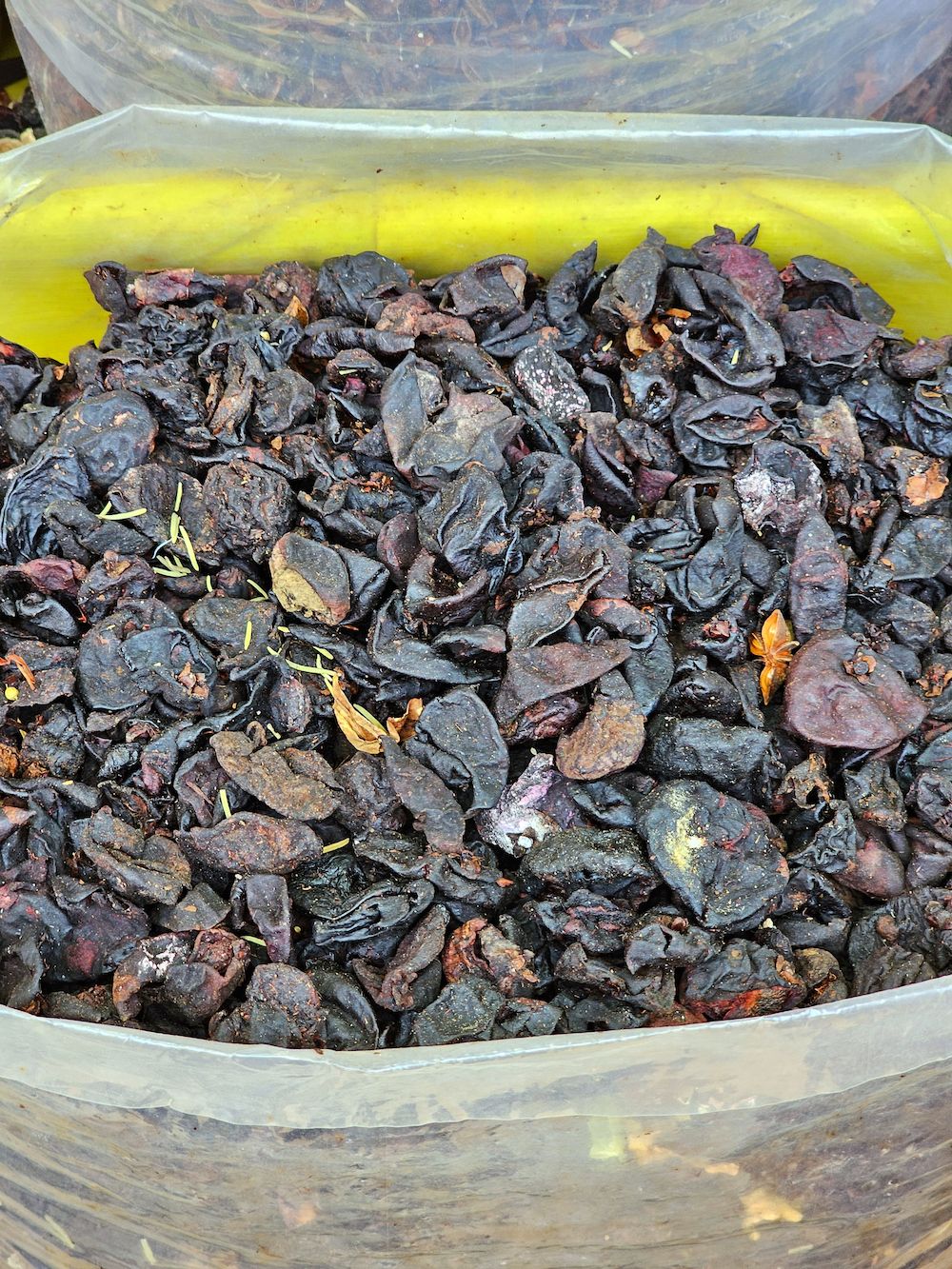Dried Kokum or Mangosteen fruit