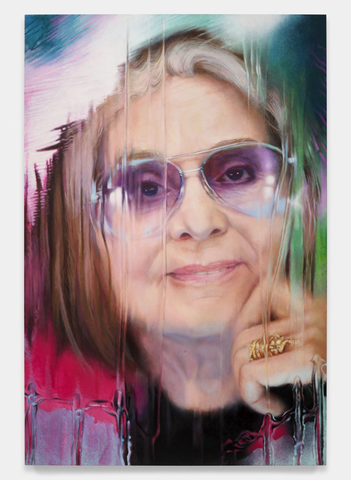 Marilyn Minter's "Gloria Steinem" (2022-23) (Photo: courtesy of the artist and Salon 94, New York)