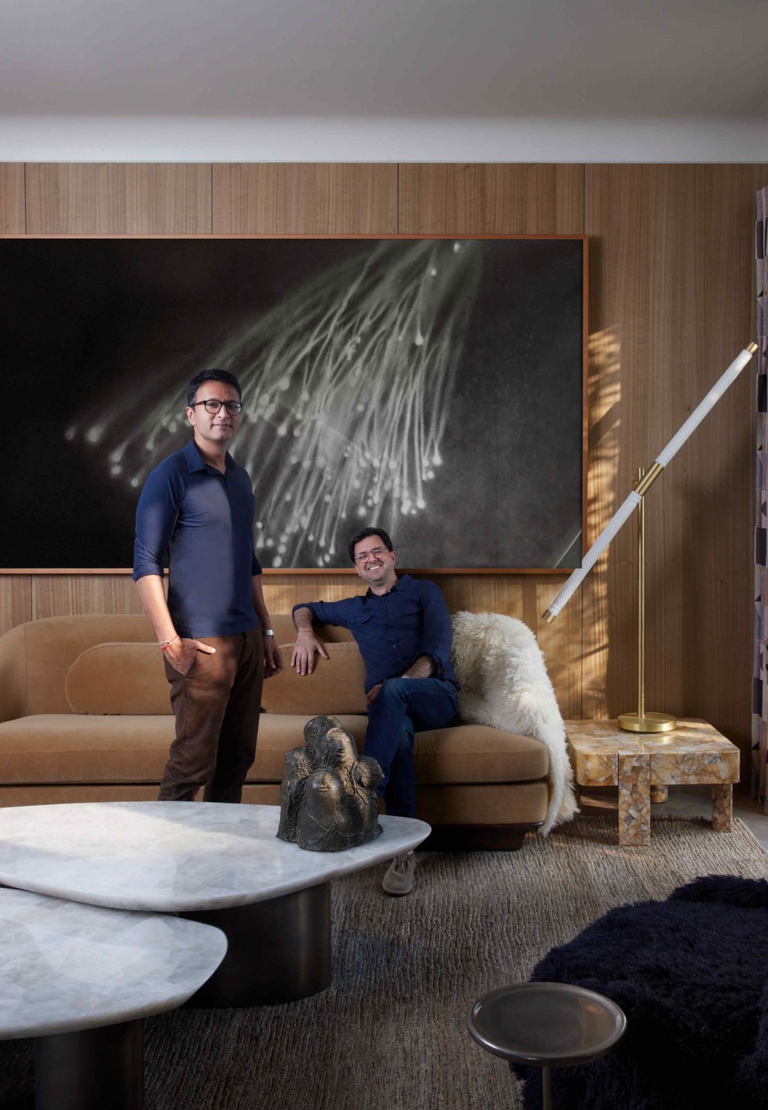 Brian DeMuro and Puru Das, founders of DeMuro Das (Photo: Ashish Sahi)