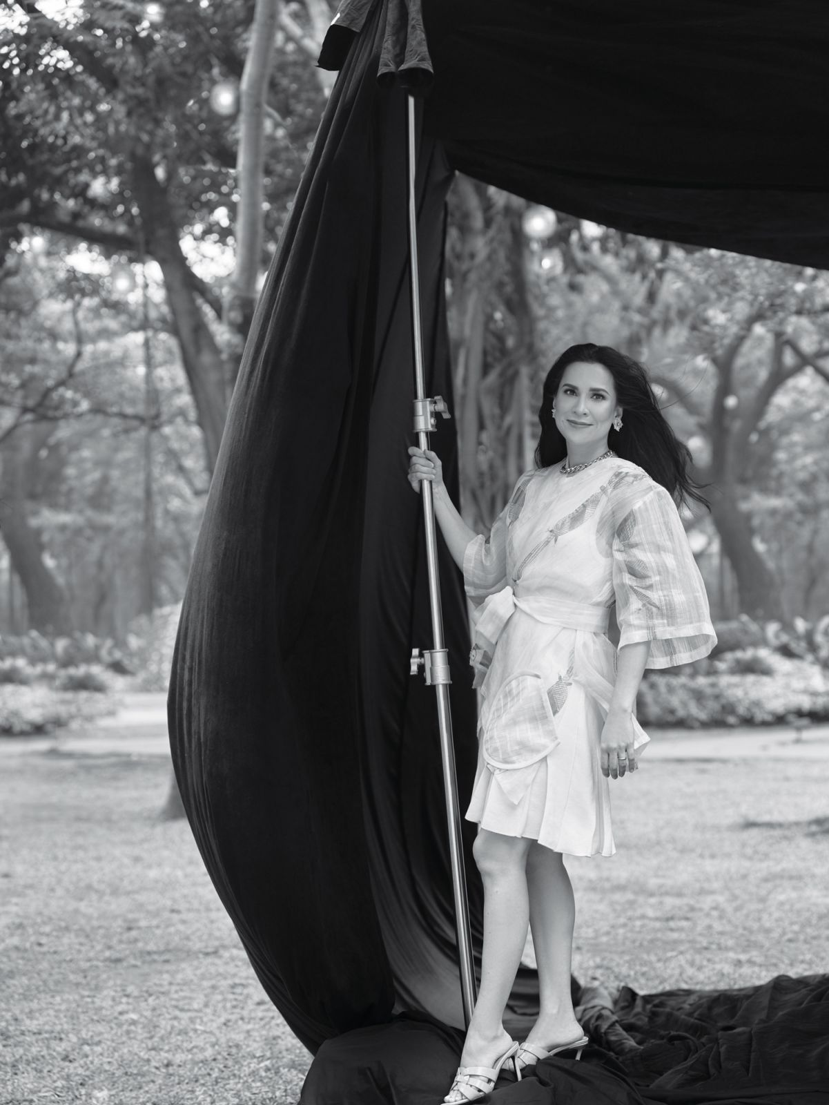 Zubiri wears Lulu Tan-Gan modern Filipiniana dress