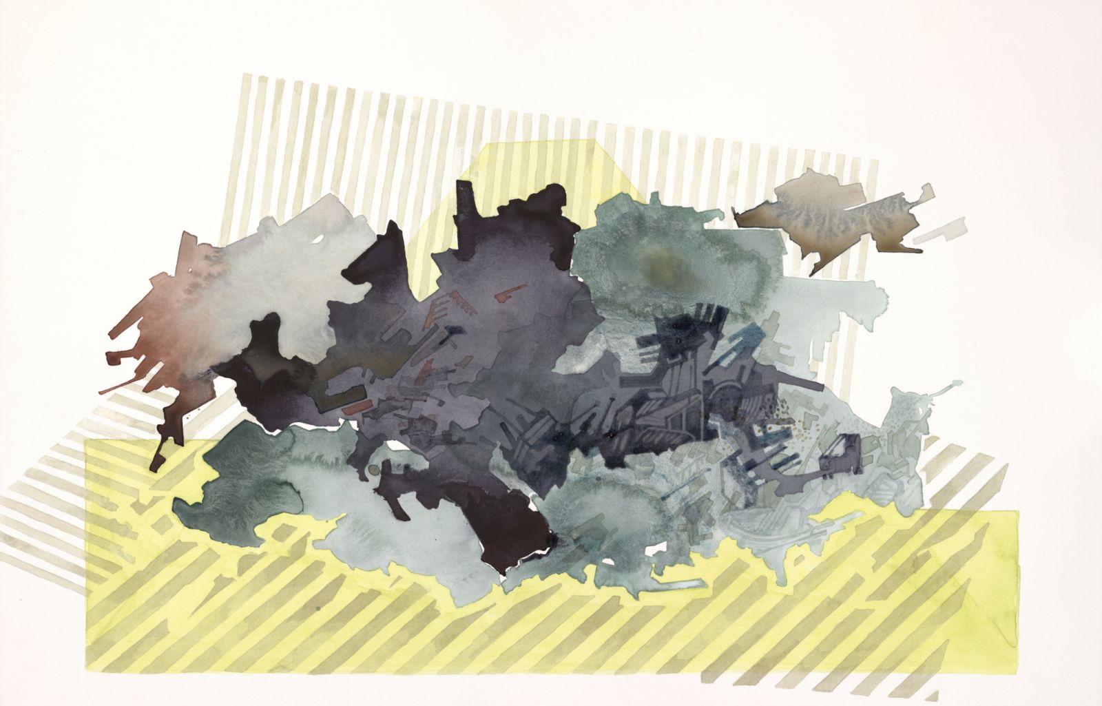 Naiza Khan's "Against the Land Itself" (2023) (Photo: courtesy the artist and Rossi Rossi)