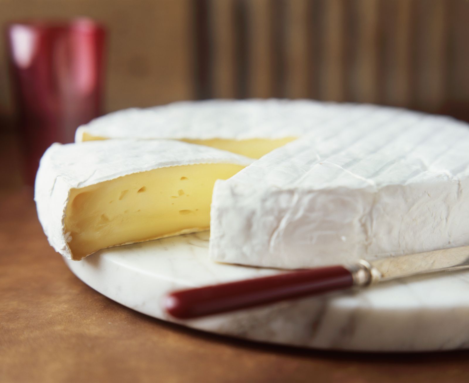 Brie is typically larger than camembert and aged for longer (Photo: Getty Images)