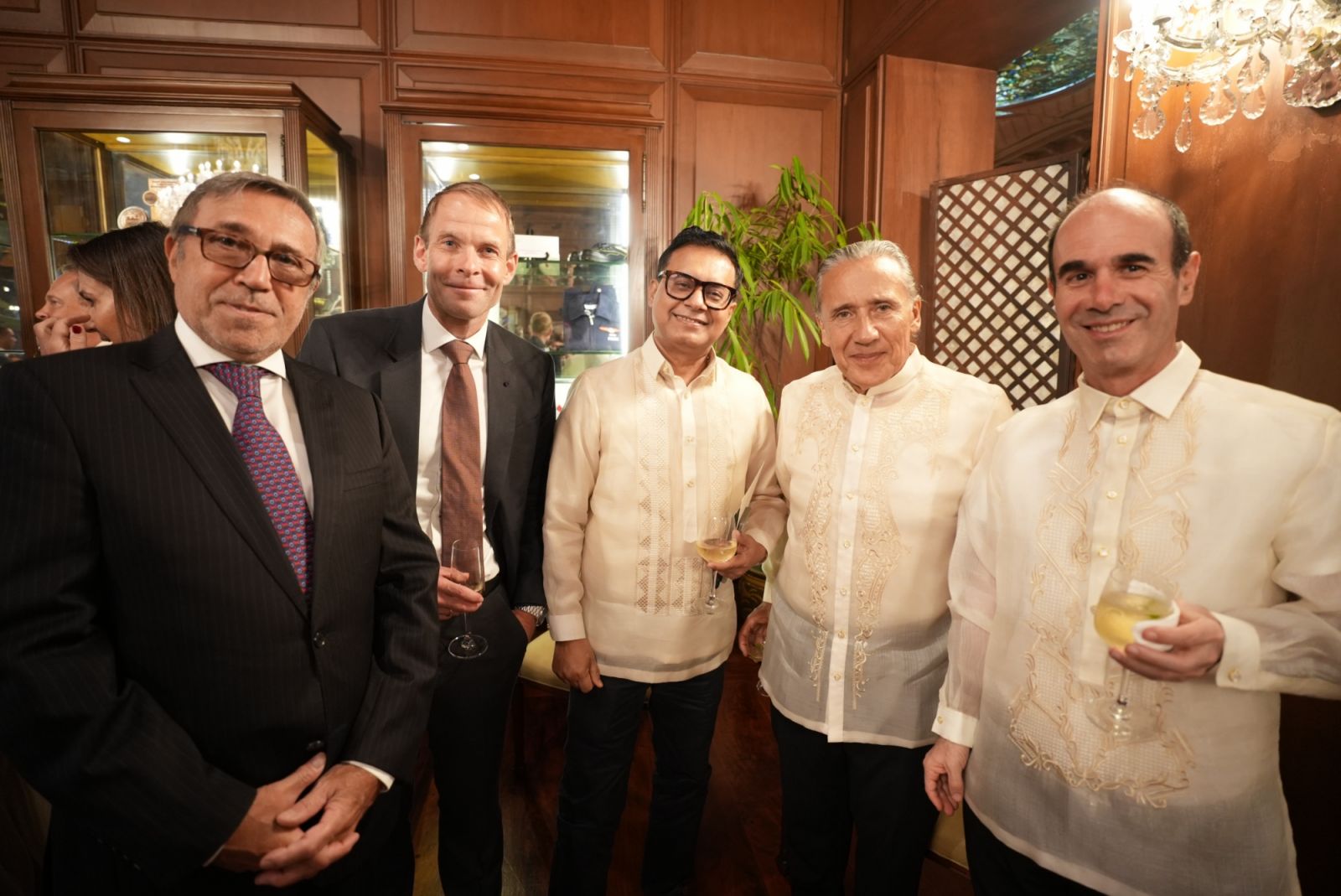 Amb Ricardo Luis Bocalandro, Amb Christian Halaas Lyster, Dipayan Bhattacharyya, Gustavo Fernando Gonzalez, Amb Ilan Simon Fluss