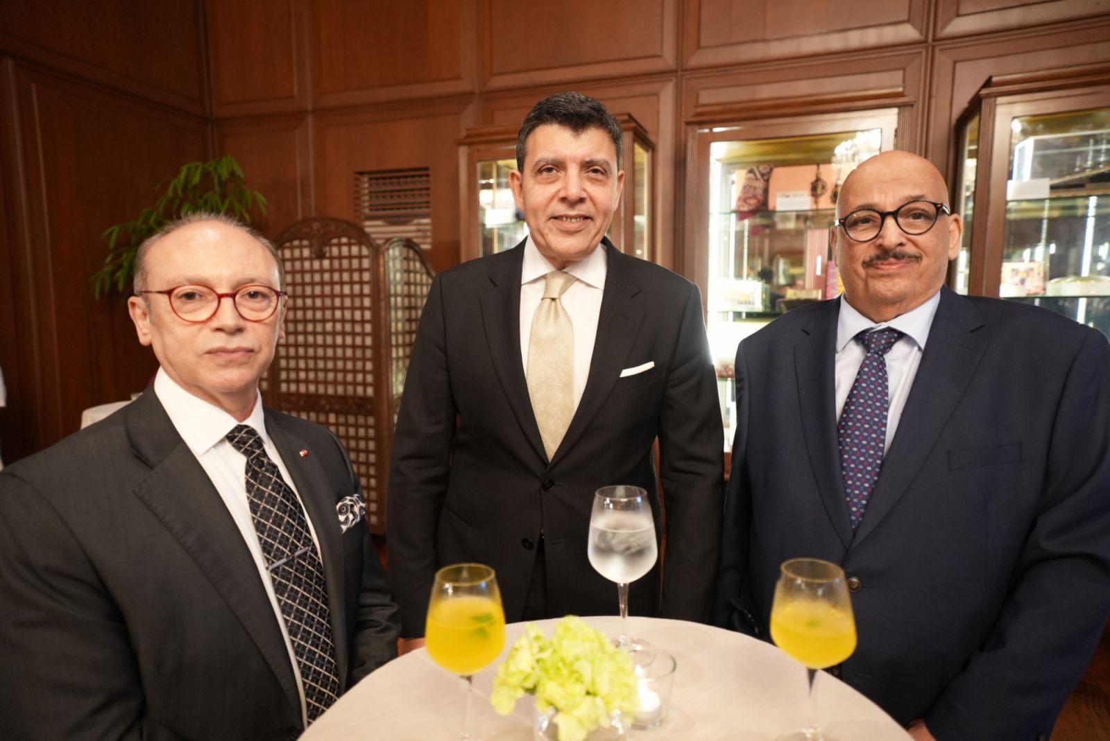 Amb Mohammed Rida El Fassi, Amb Ahmed Shehabeldin Ibrahim Abdullah, Amb Musaed Saleh A M Althwaikh