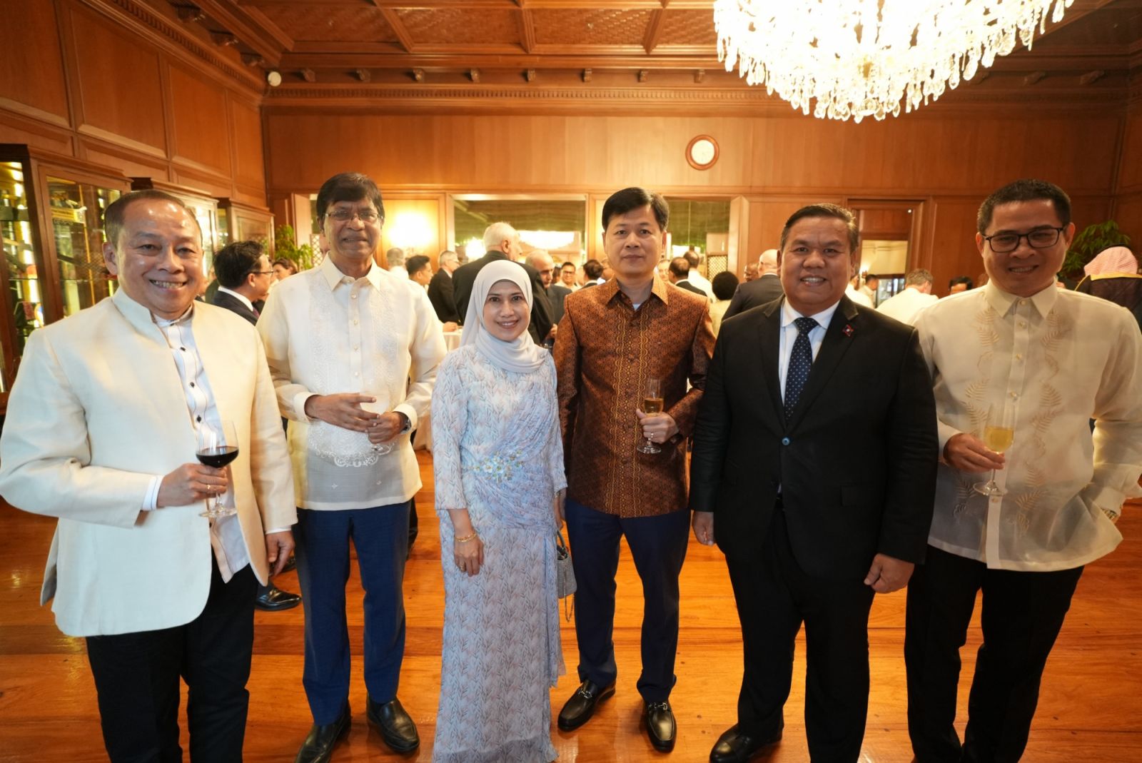 Amb Agus Widjojo, Selvakumaran Ramachandran, Amb Megawati Manan, Amb Phan Peuv, Amb Sonexay Vannaxay, Amb Lai Thai Binh