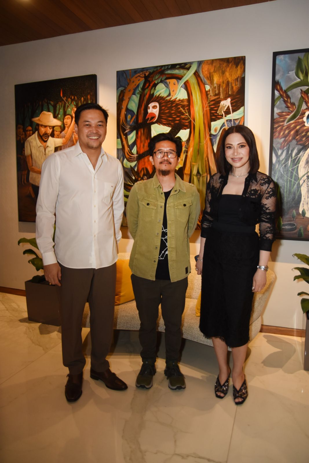 Rep Mikee Romero, Rodel Tapaya, Sheila Romero