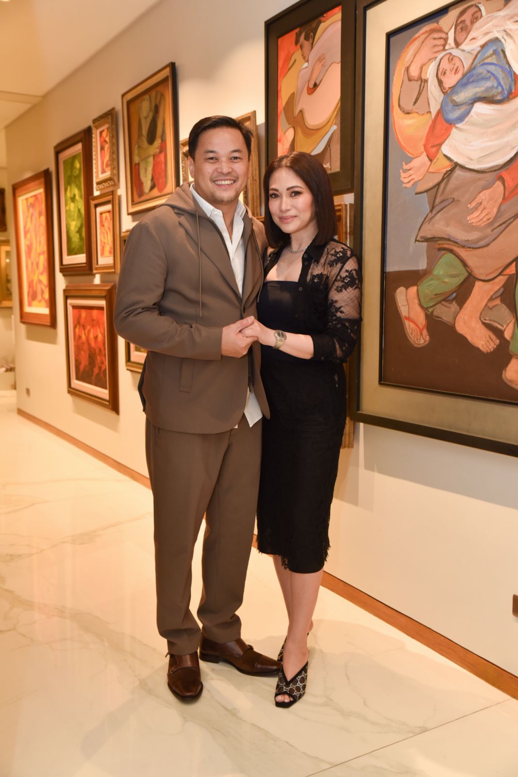 Rep Mikee Romero and Sheila Romero