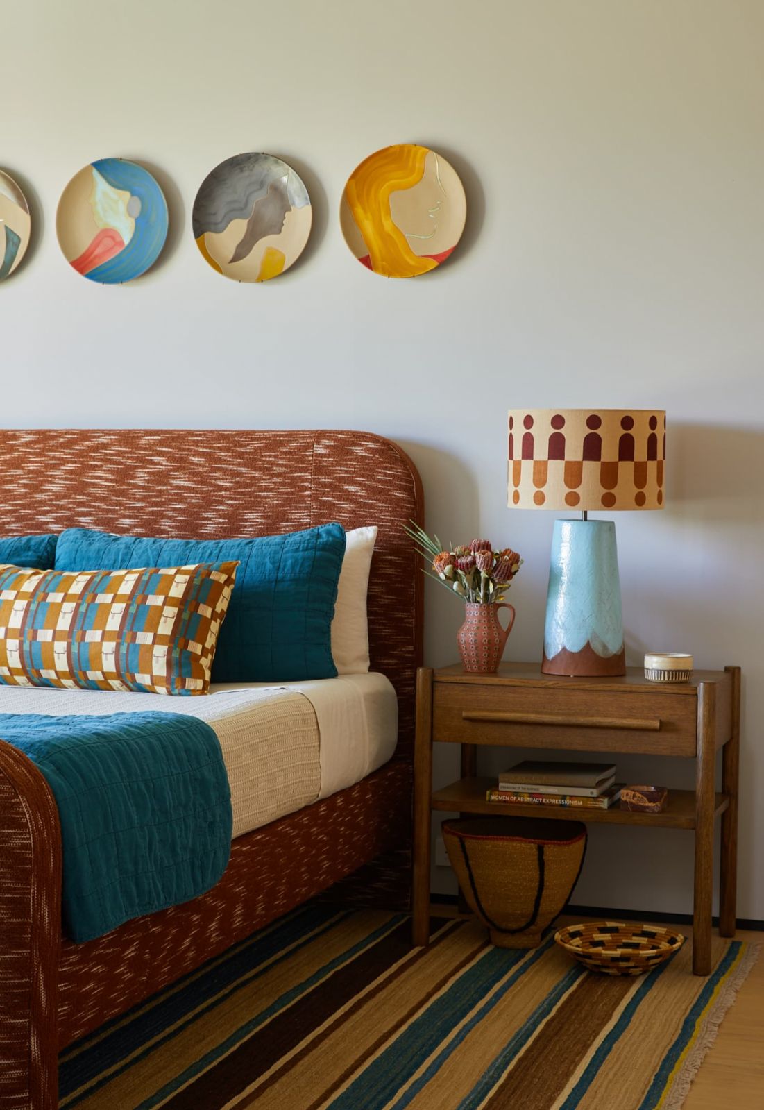 The vibrant children's bedroom