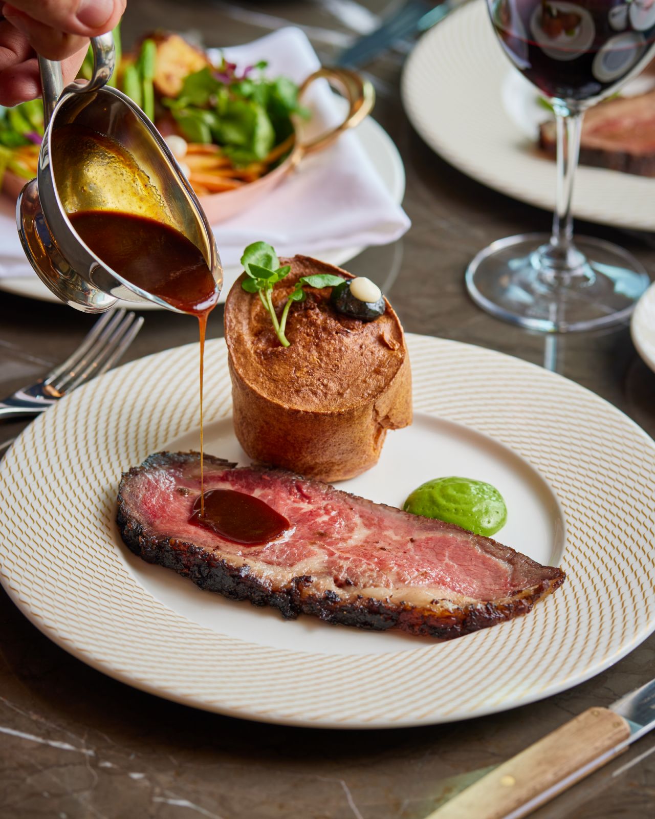 Traditional Sunday roast (Photo: Gordon Ramsay Bar & Grill)