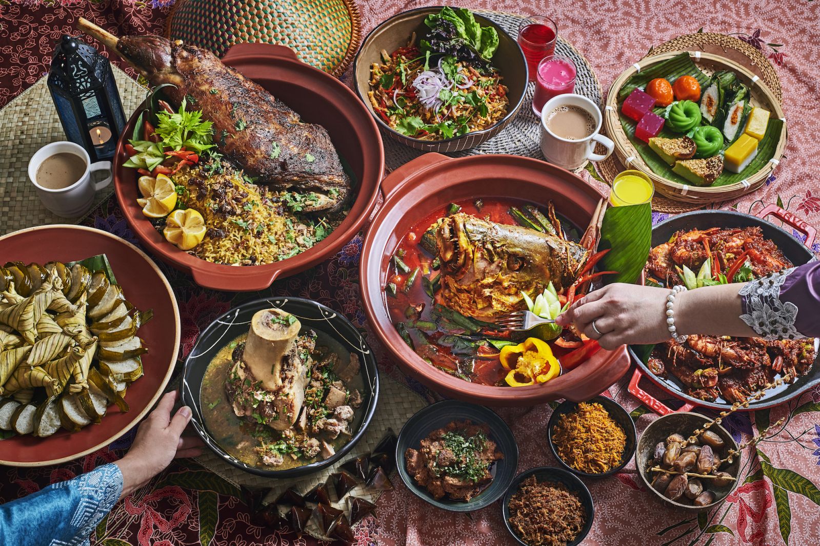 Amaya Food Gallery’s offerings (Photo: Amari Kuala Lumpur)