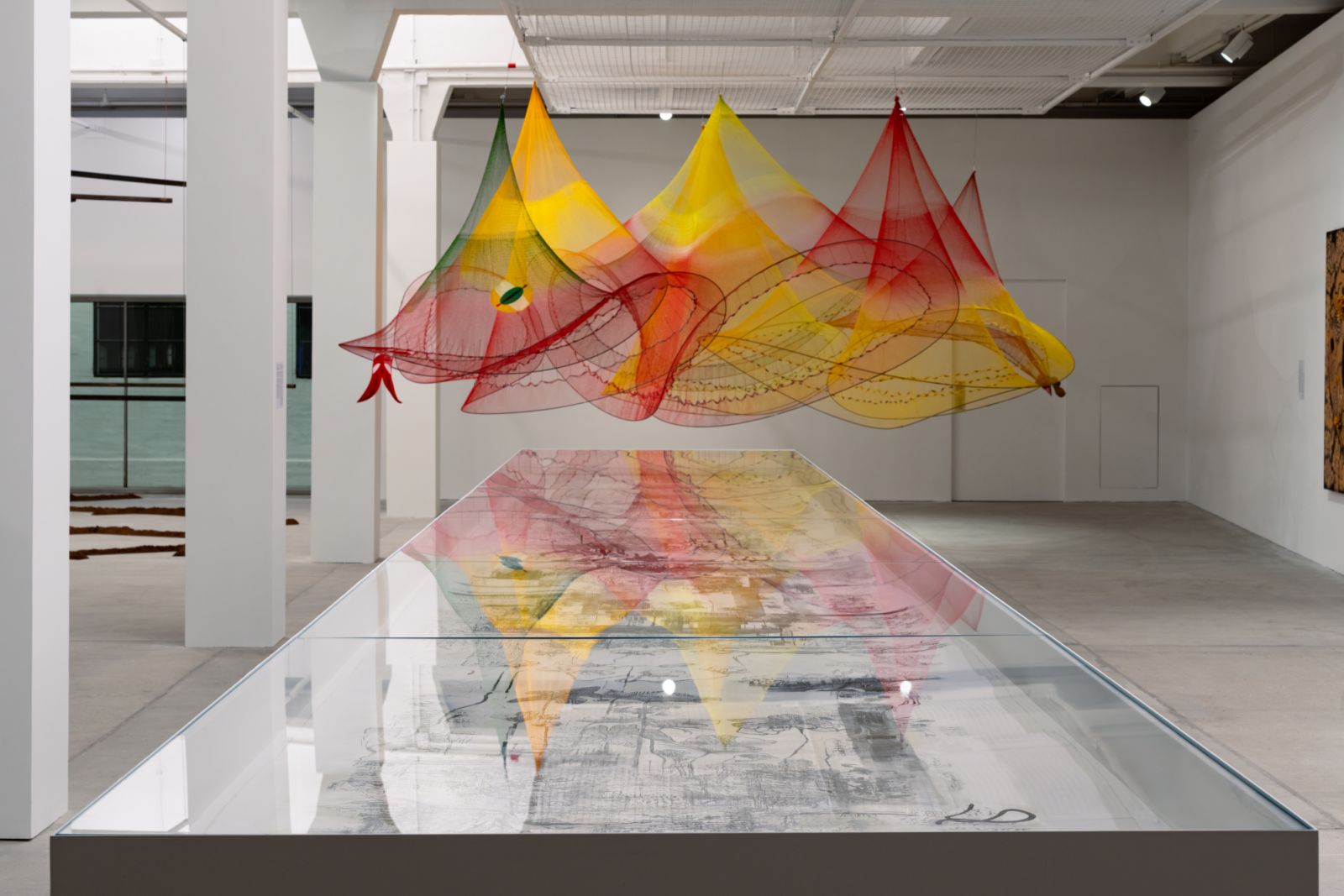 Installation view of "Green Snake: women-centred ecologies', (2023-24), (Photo: courtesy: Tai Kwun Contemporary)