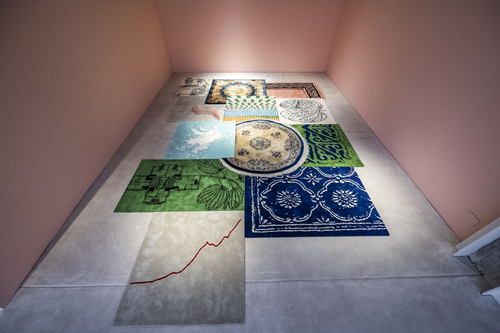 Ade Darmawan's "Patchwork Regulation" (2019) on view for "Factory of Tomorrow" at CHAT (photo: courtesy CHAT (Centre for Heritage, Arts and Textile), Hong Kong)