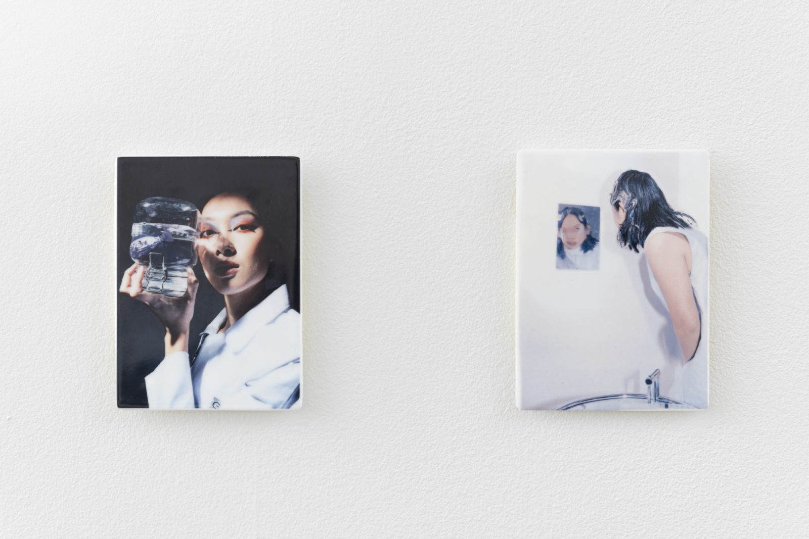 Bobby YU Shuk Pui's "Chromosomes and the Salon" (2023) on view for "Gentle Again" at The Shophouse (photo: courtesy The Shophouse)