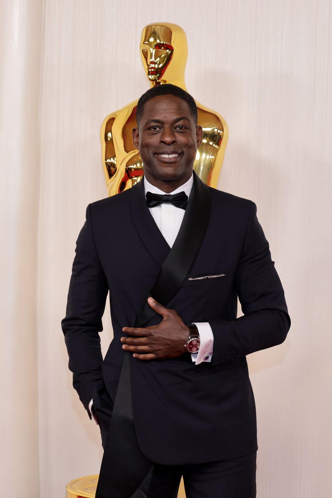 Sterling K. Brown attends the 96th Annual Academy Awards (Photo by Aliah Anderson/Getty Images)