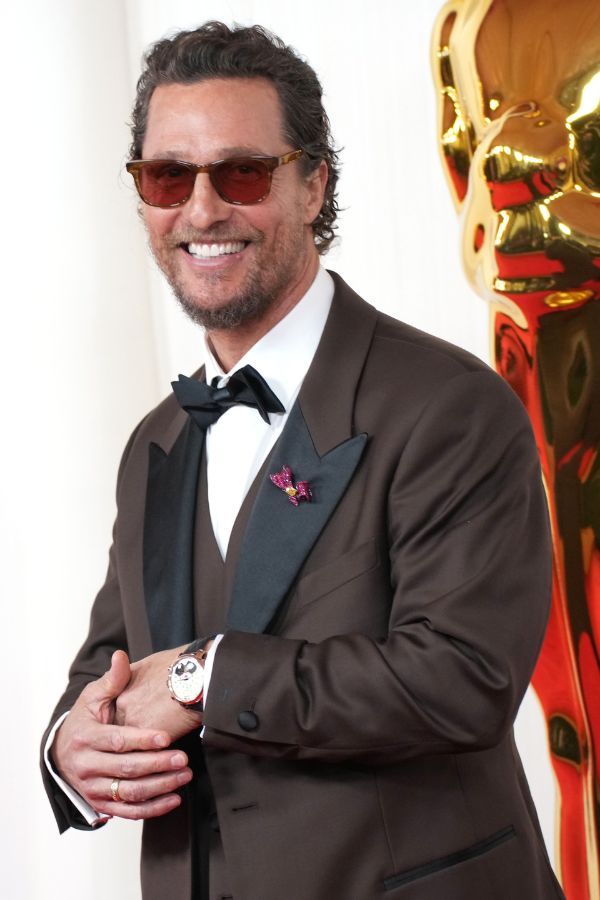 Matthew McConaughey attends the 96th Annual Academy Awards at Dolby Theatre (Photo by Jeff Kravitz/FilmMagic)