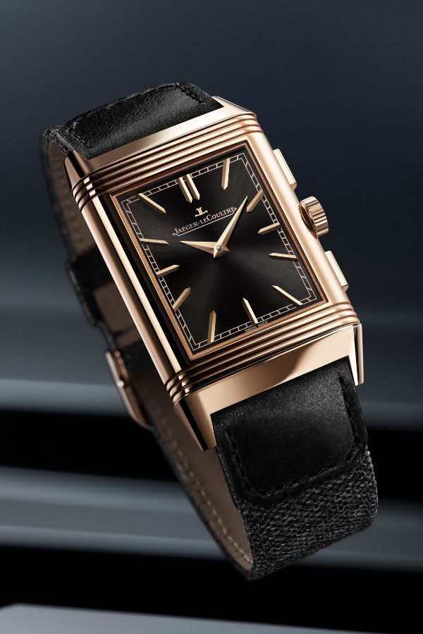 Jaeger-LeCoultre Reverso Tribute Chronograph in pink gold