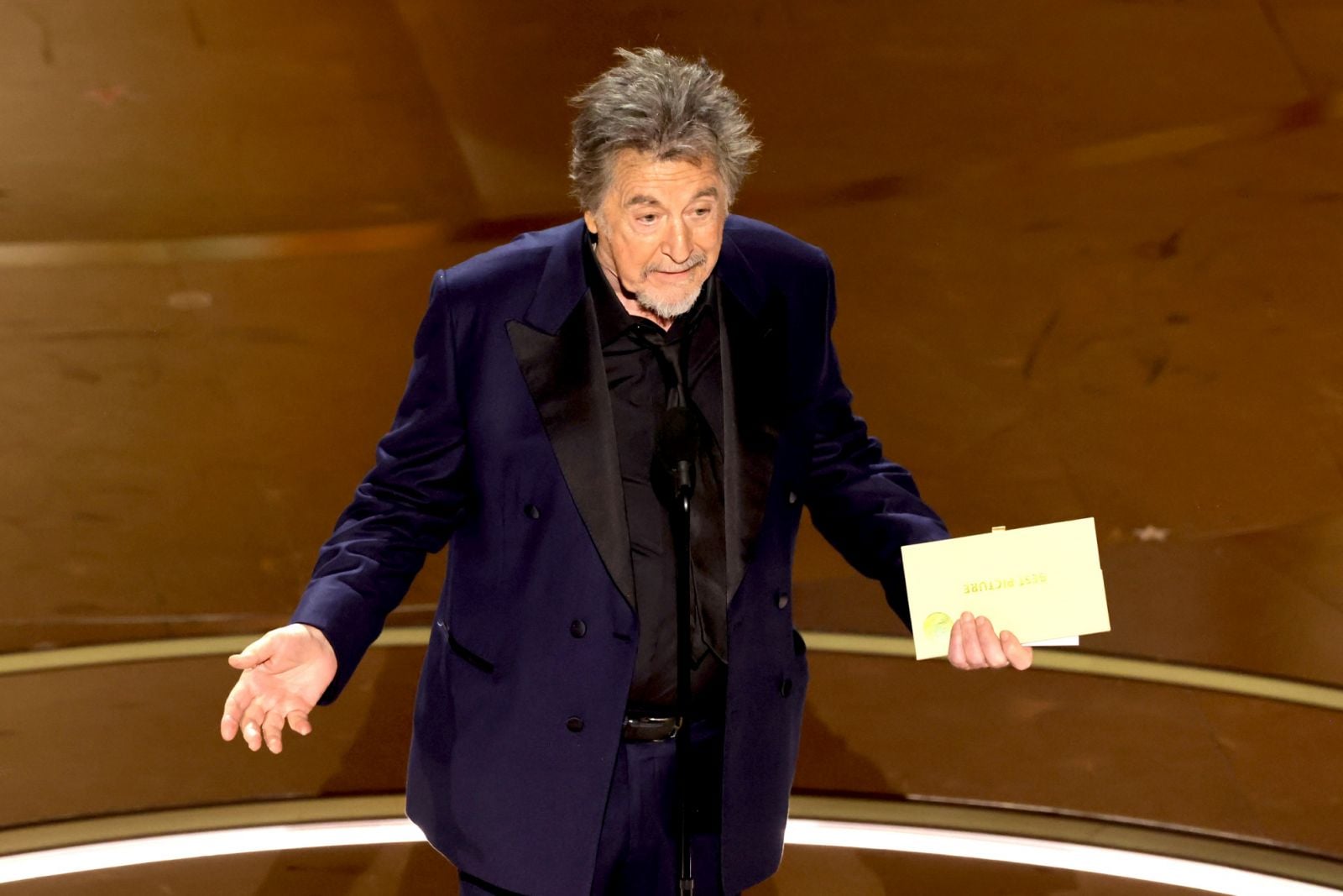 Al Pacino presents the Best Picture award at the 96th Annual Academy Awards (Photo: Kevin Winter/Getty Images)