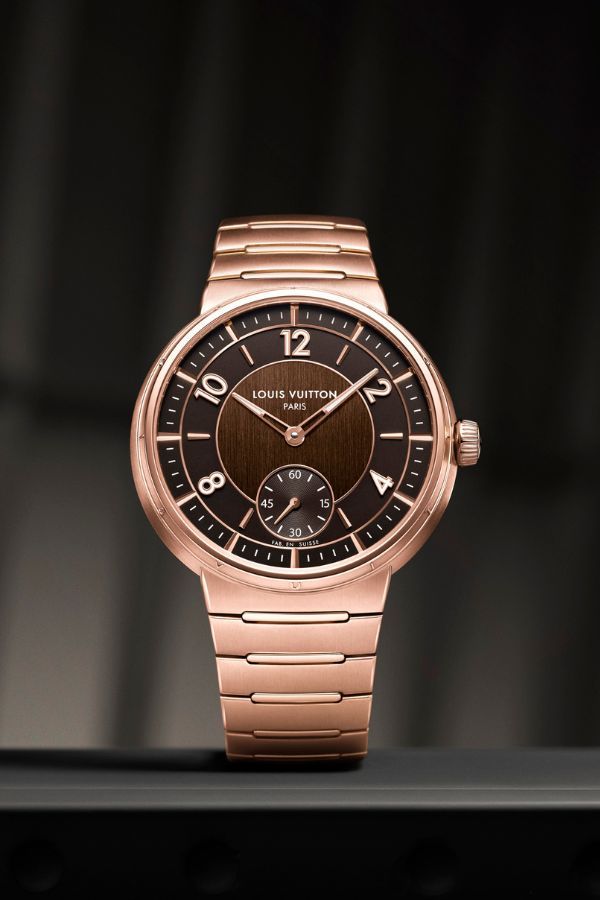 Louis Vuitton Tambour in rose gold