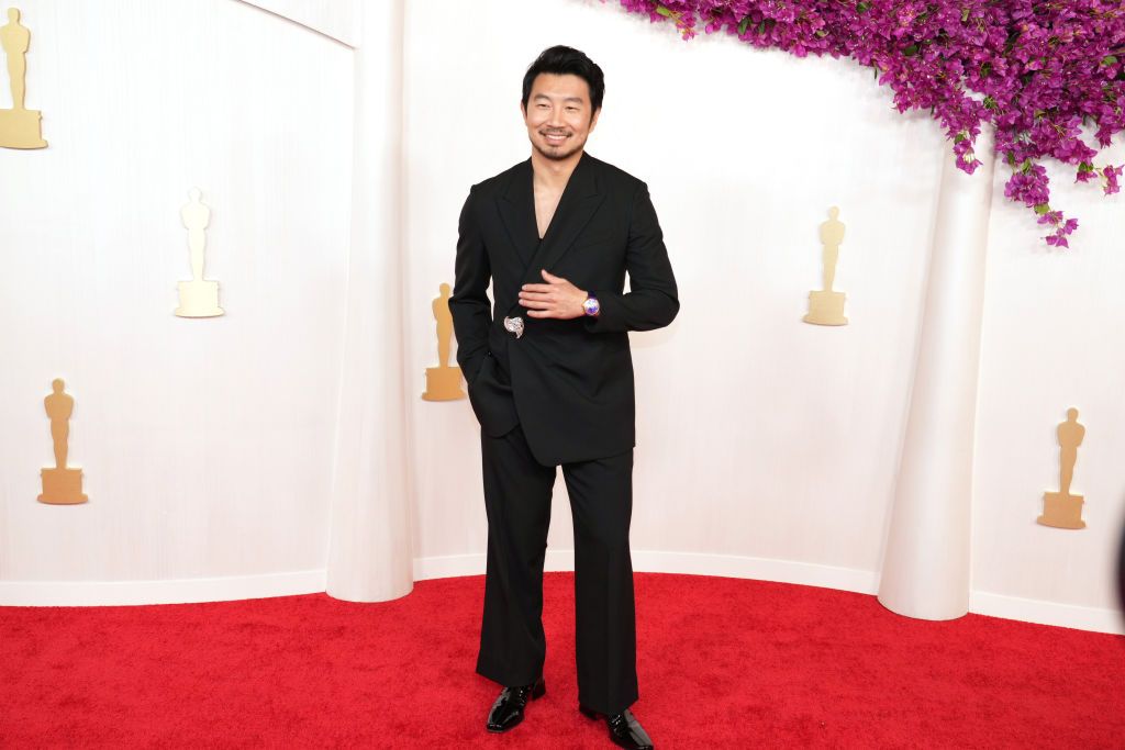 HOLLYWOOD, CALIFORNIA - MARCH 10: Simu Liu attends the 96th Annual Academy Awards on March 10, 2024 in Hollywood, California. (Photo by Jeff Kravitz/FilmMagic)