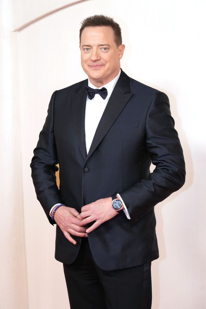 HOLLYWOOD, CALIFORNIA - MARCH 10: Brendan Fraser attends the 96th Annual Academy Awards at Dolby Theatre on March 10, 2024 in Hollywood, California. (Photo by Jeff Kravitz/FilmMagic)