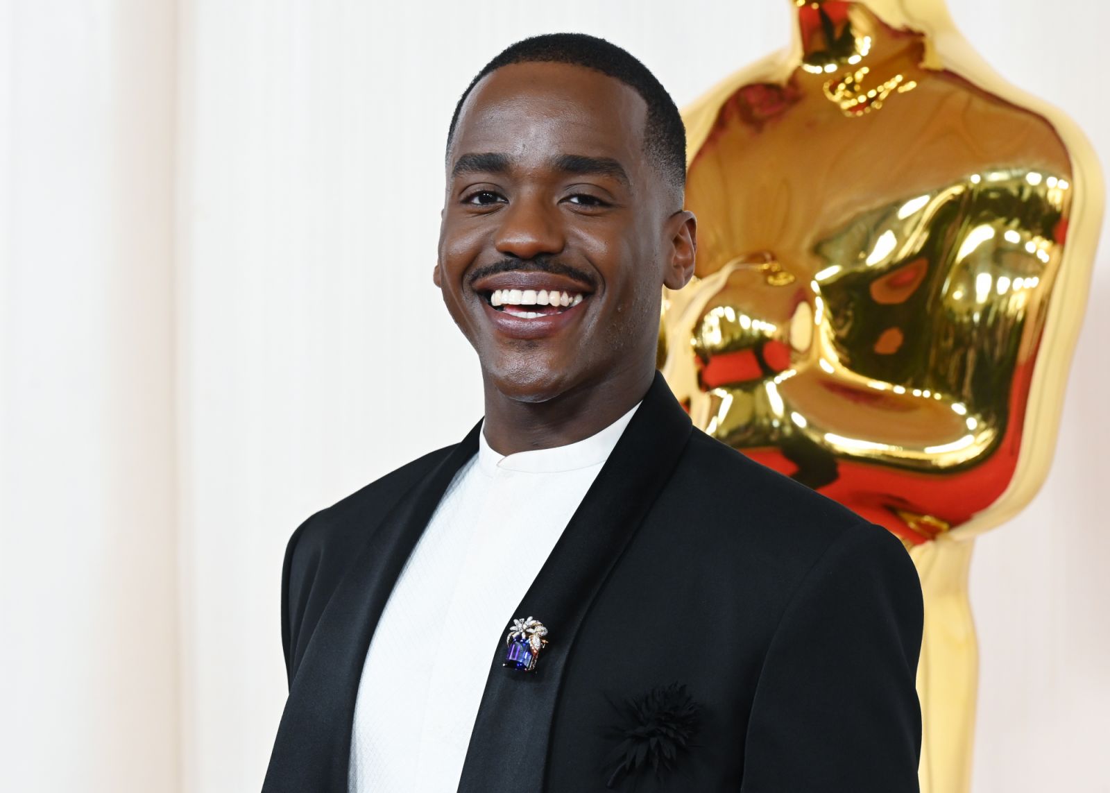 Ncuti Gatwa at the 96th Annual Oscars held at at the Ovation Hollywood on March 10, 2024 in Los Angeles, California. (Photo by Gilbert Flores/Variety via Getty Images)