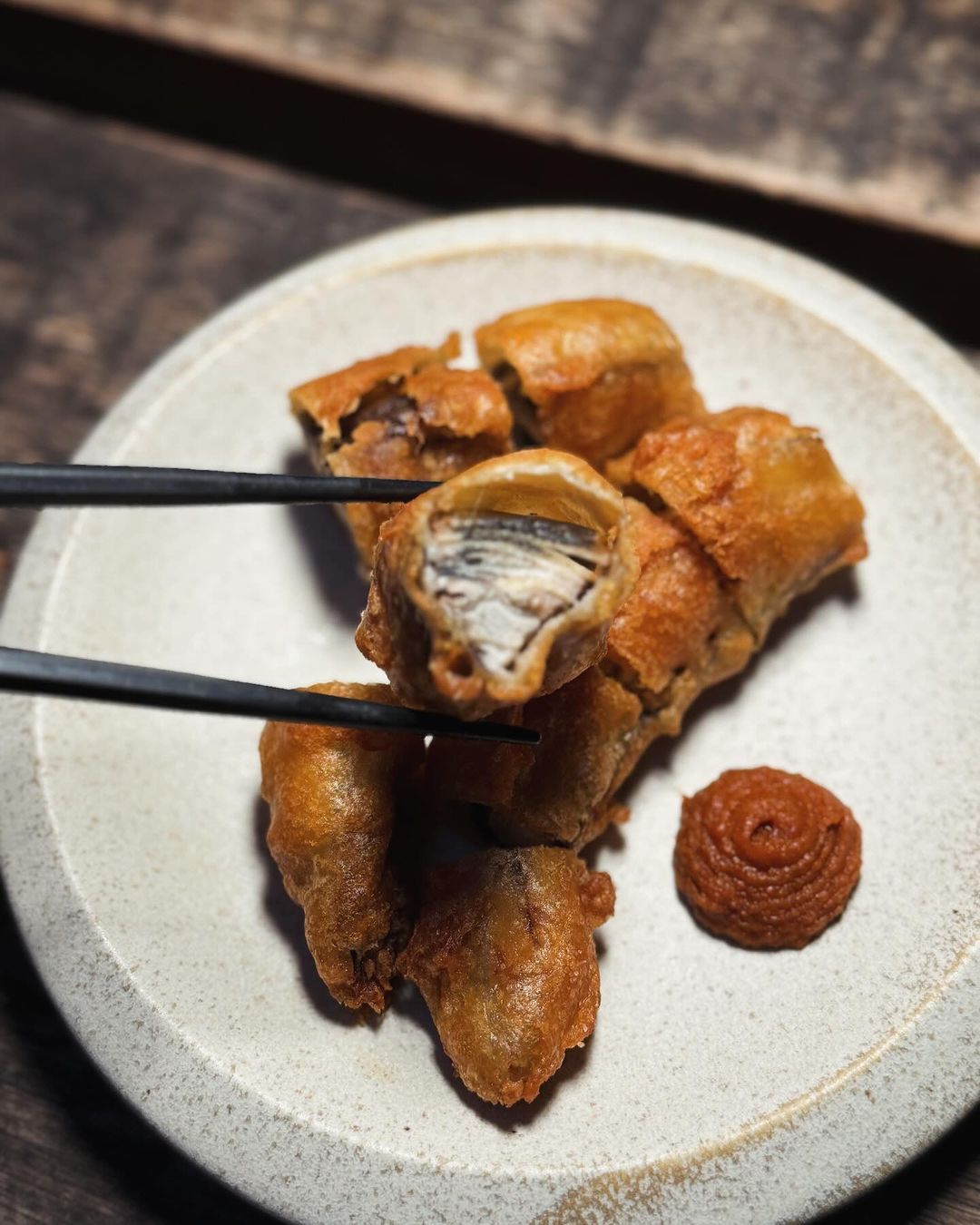 Banana blossom tempura (Photo: Instagram / @theriburhan)