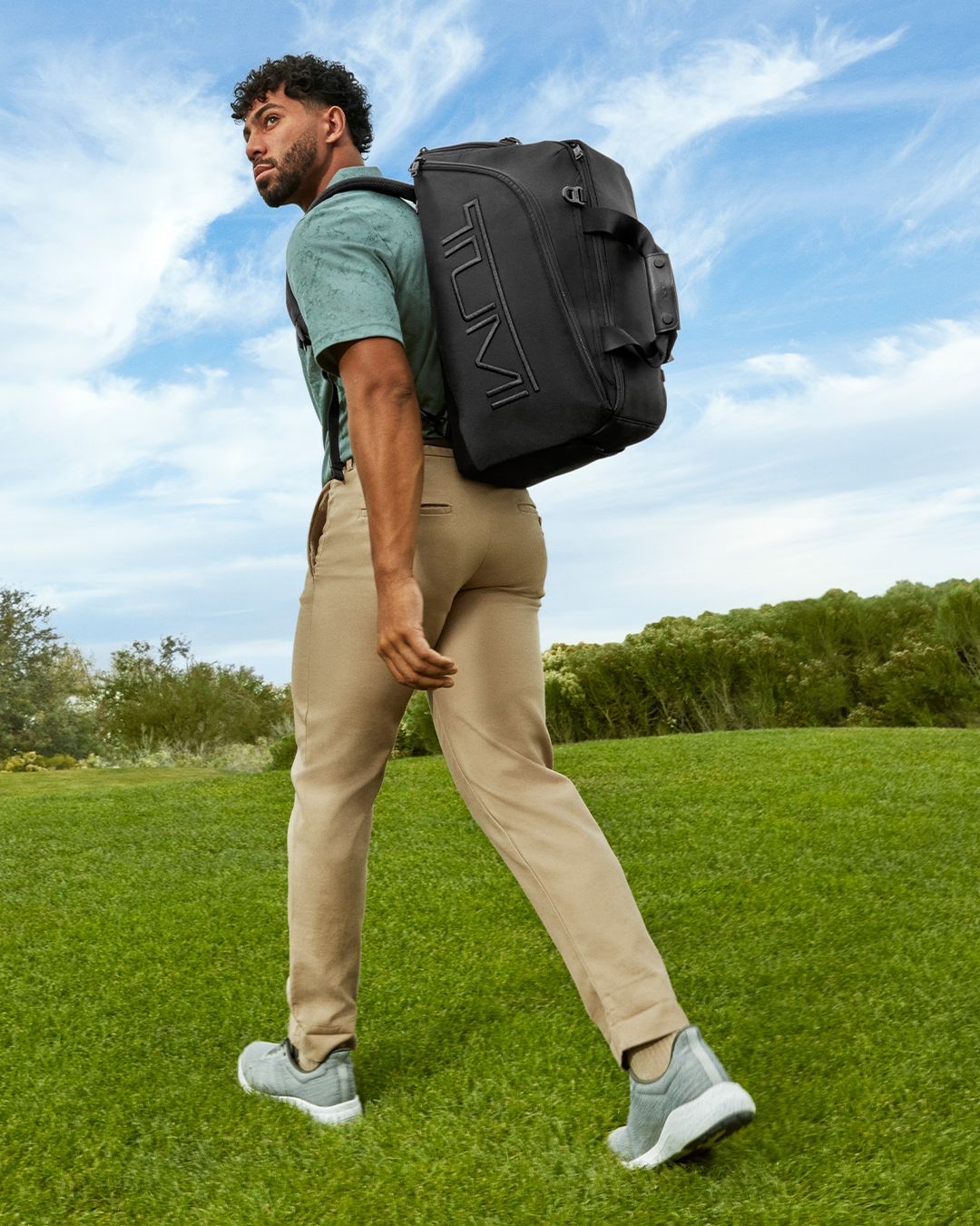 TUMI Golf Duffel in Black