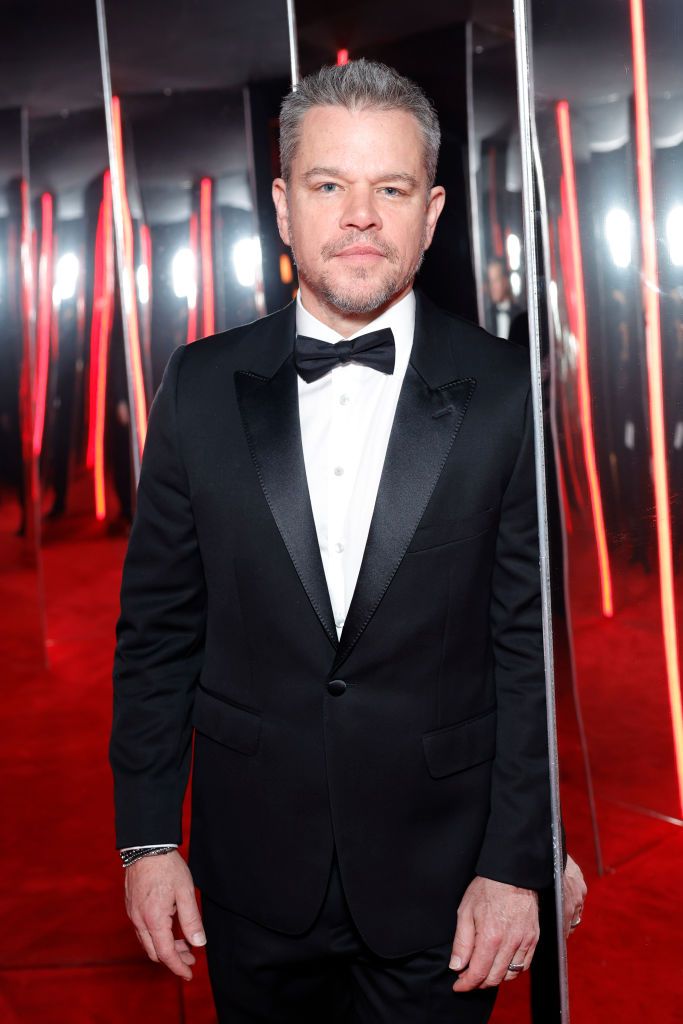 BEVERLY HILLS, CALIFORNIA - MARCH 10: EXCLUSIVE ACCESS, SPECIAL RATES APPLY. Matt Damon attends the 2024 Vanity Fair Oscar Party Hosted By Radhika Jones at Wallis Annenberg Center for the Performing Arts on March 10, 2024 in Beverly Hills, California. (Photo by Stefanie Keenan/VF24/WireImage for Vanity Fair )