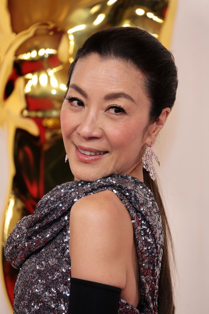 HOLLYWOOD, CALIFORNIA - MARCH 10: Michelle Yeoh attends the 96th Annual Academy Awards on March 10, 2024 in Hollywood, California. (Photo by Aliah Anderson/Getty Images)
