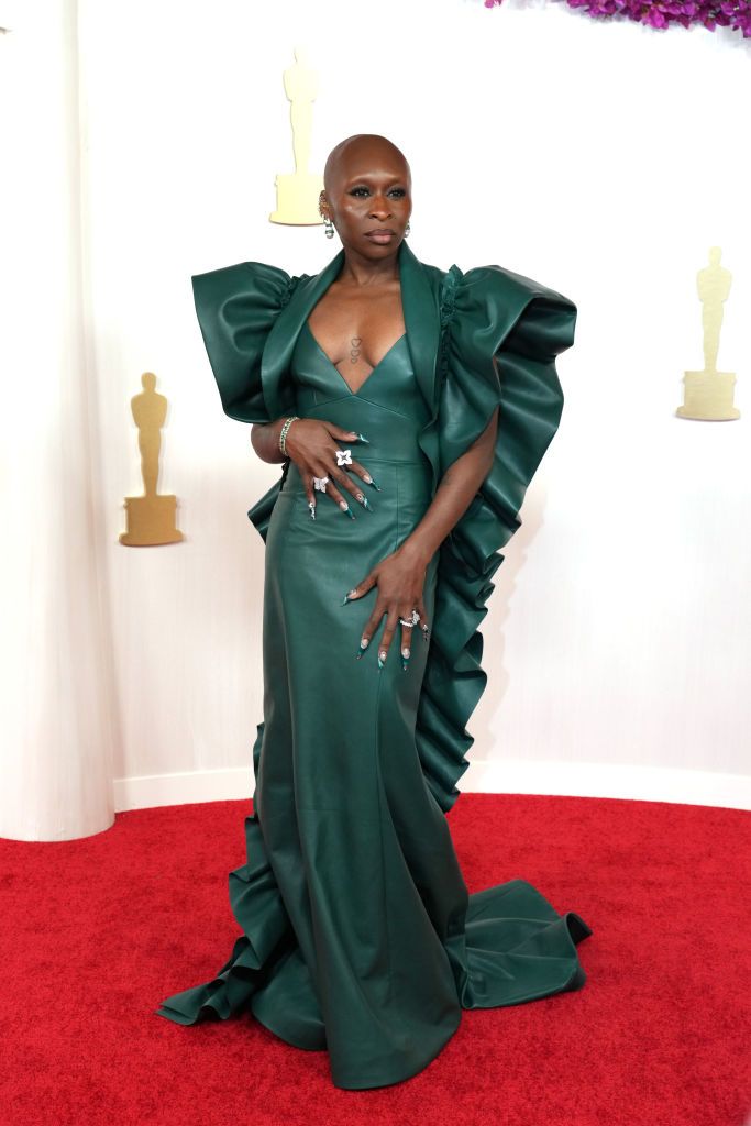 HOLLYWOOD, CALIFORNIA - MARCH 10: Cynthia Erivo attends the 96th Annual Academy Awards on March 10, 2024 in Hollywood, California. (Photo by Jeff Kravitz/FilmMagic)
