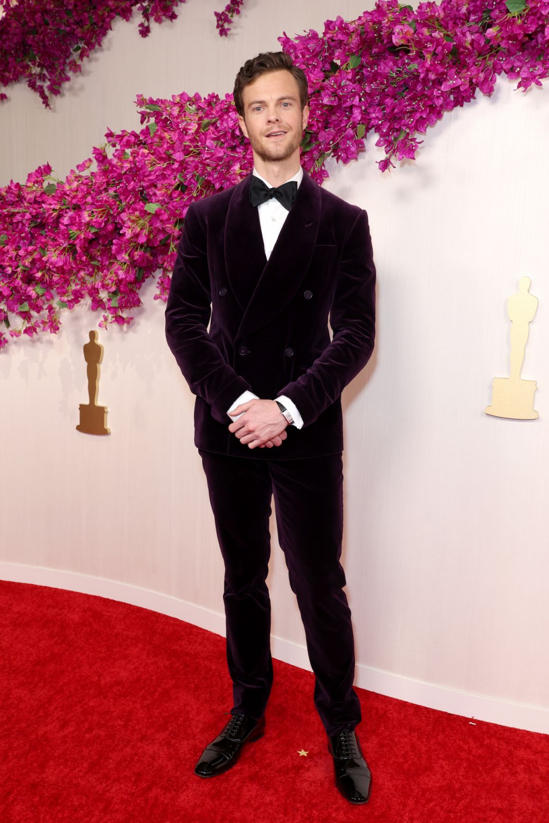 HOLLYWOOD, CALIFORNIA - MARCH 10: Jack Quaid attends the 96th Annual Academy Awards on March 10, 2024 in Hollywood, California. (Photo by JC Olivera/Getty Images)