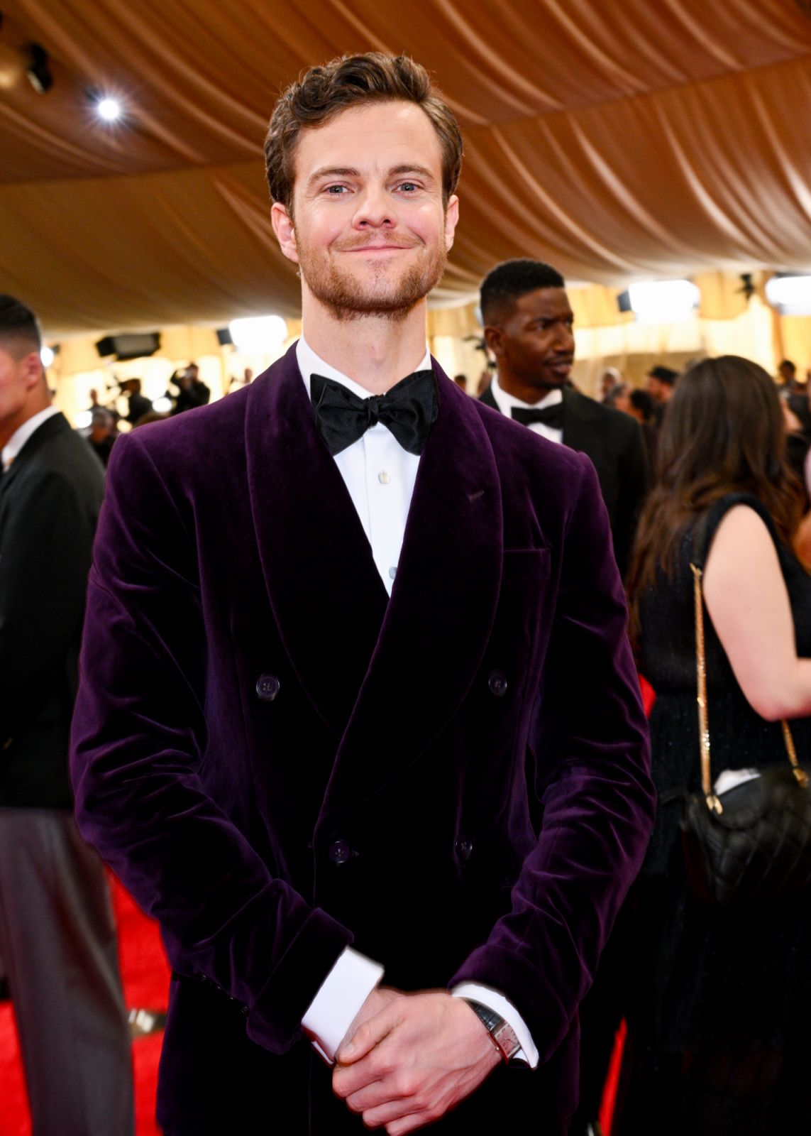 Jack Quaid at the 96th Annual Oscars held at at the Ovation Hollywood on March 10, 2024 in Los Angeles, California. (Photo by Michael Buckner/Variety via Getty Images)