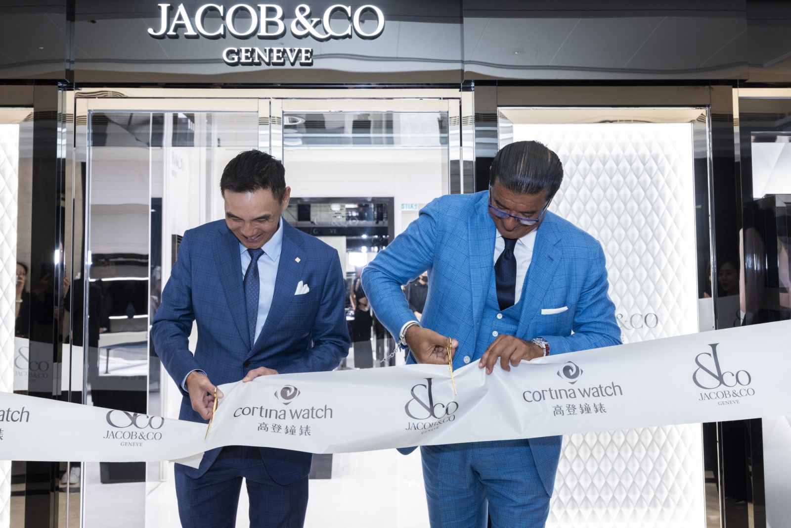 Jacob Arabo at the opening of Jacob & Co’s Hong Kong boutique (Photo: courtesy of Jacob & Co)