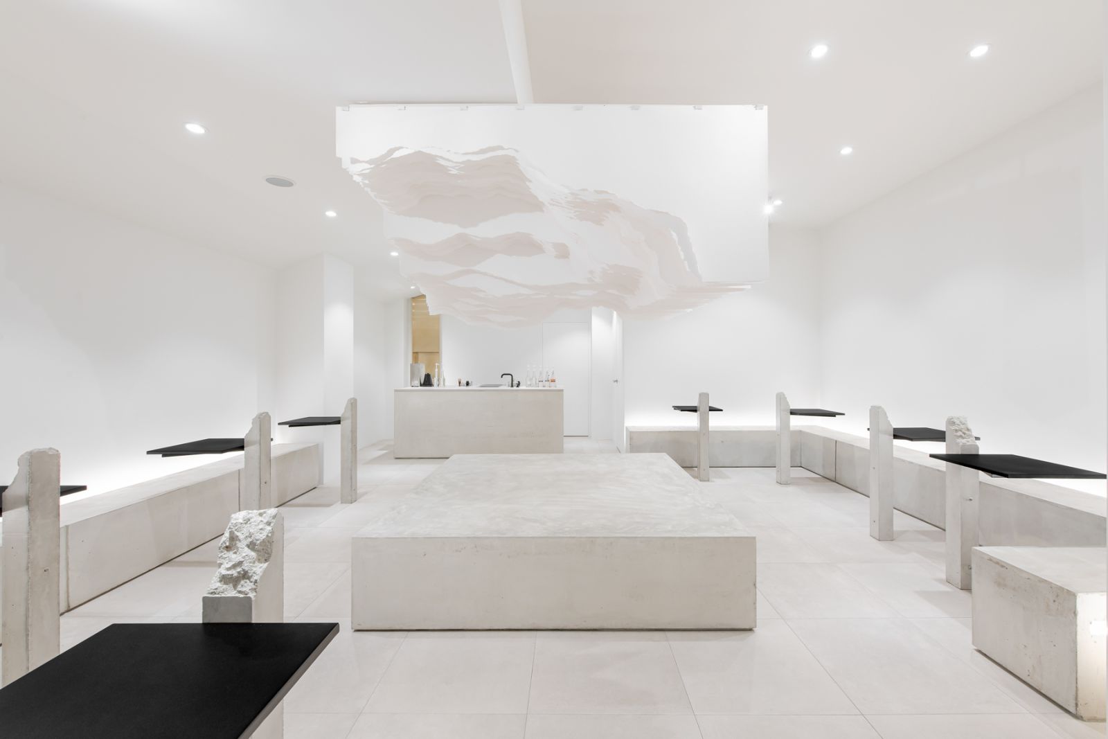 Niko Neko Matcha Paper Installation