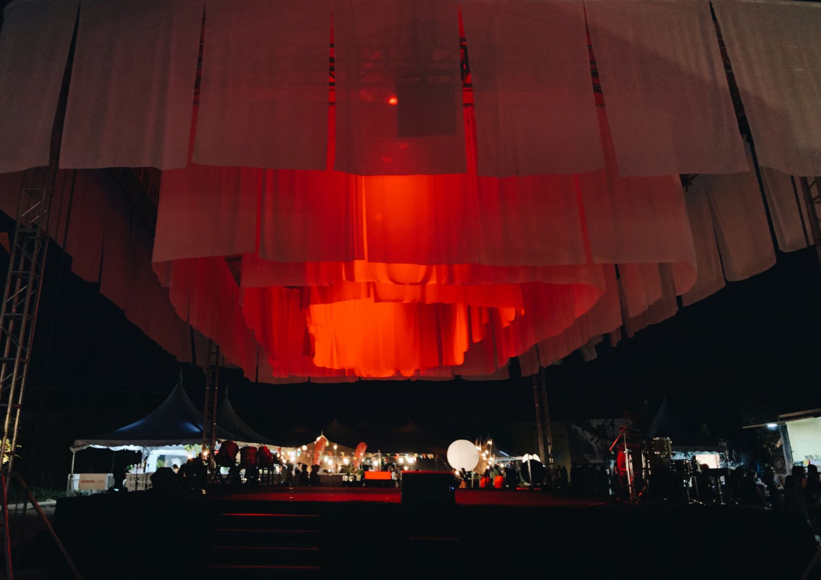 Rhythm Fiesta Stage Design Installation.